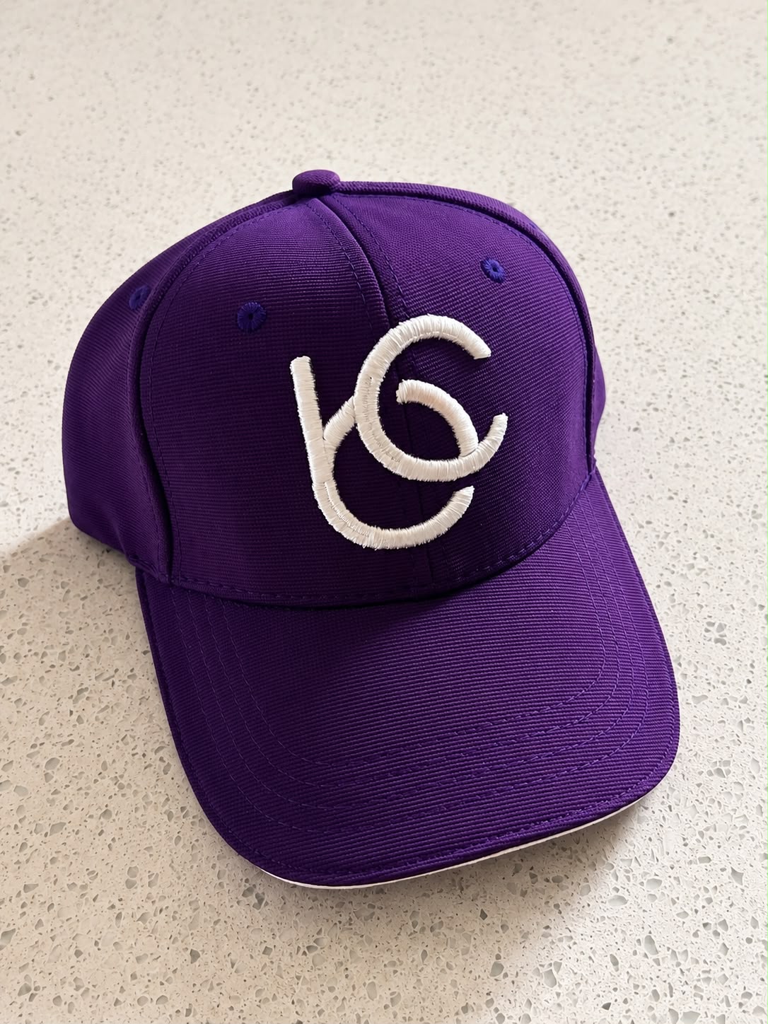 Purple face cap